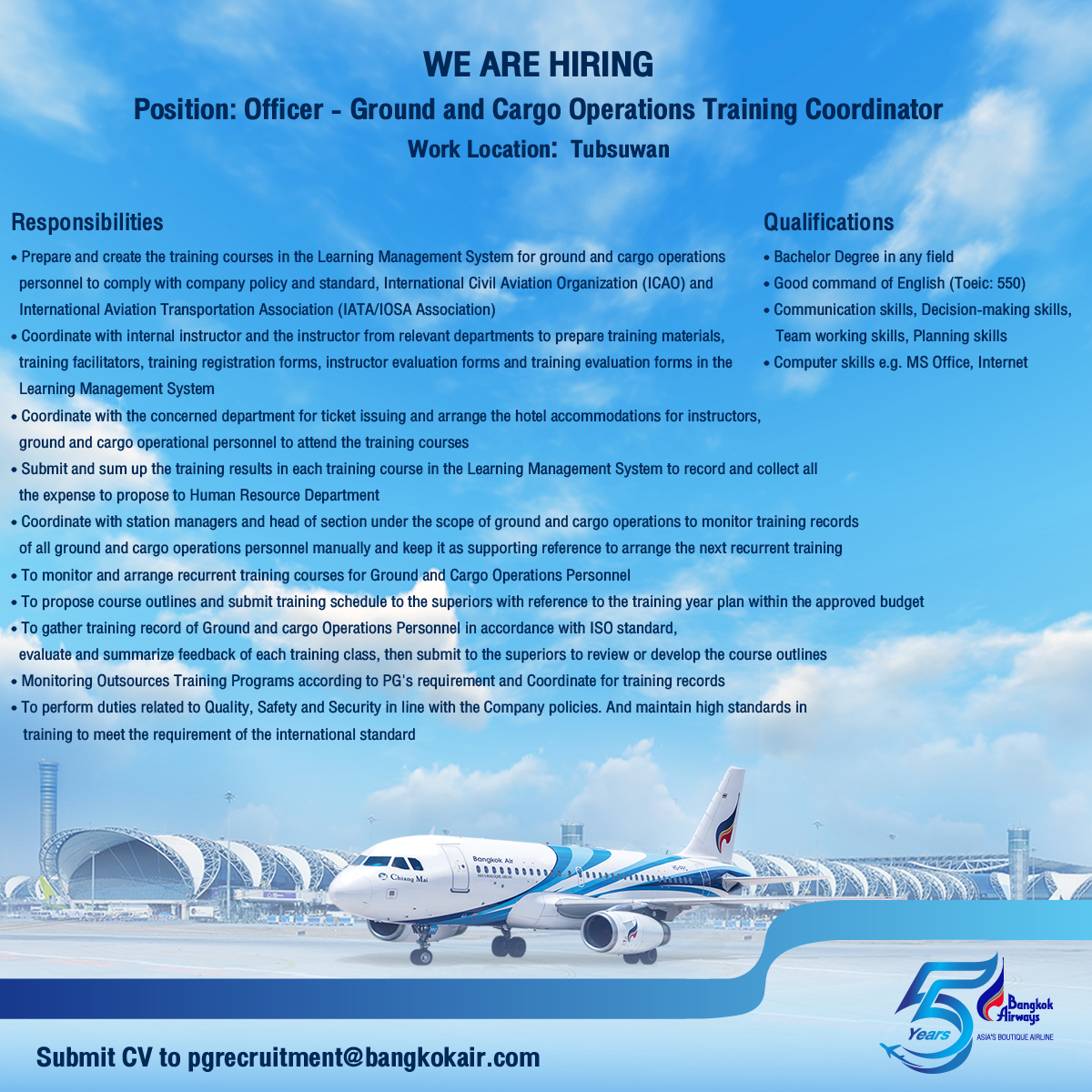 Air Coordinator Job Description